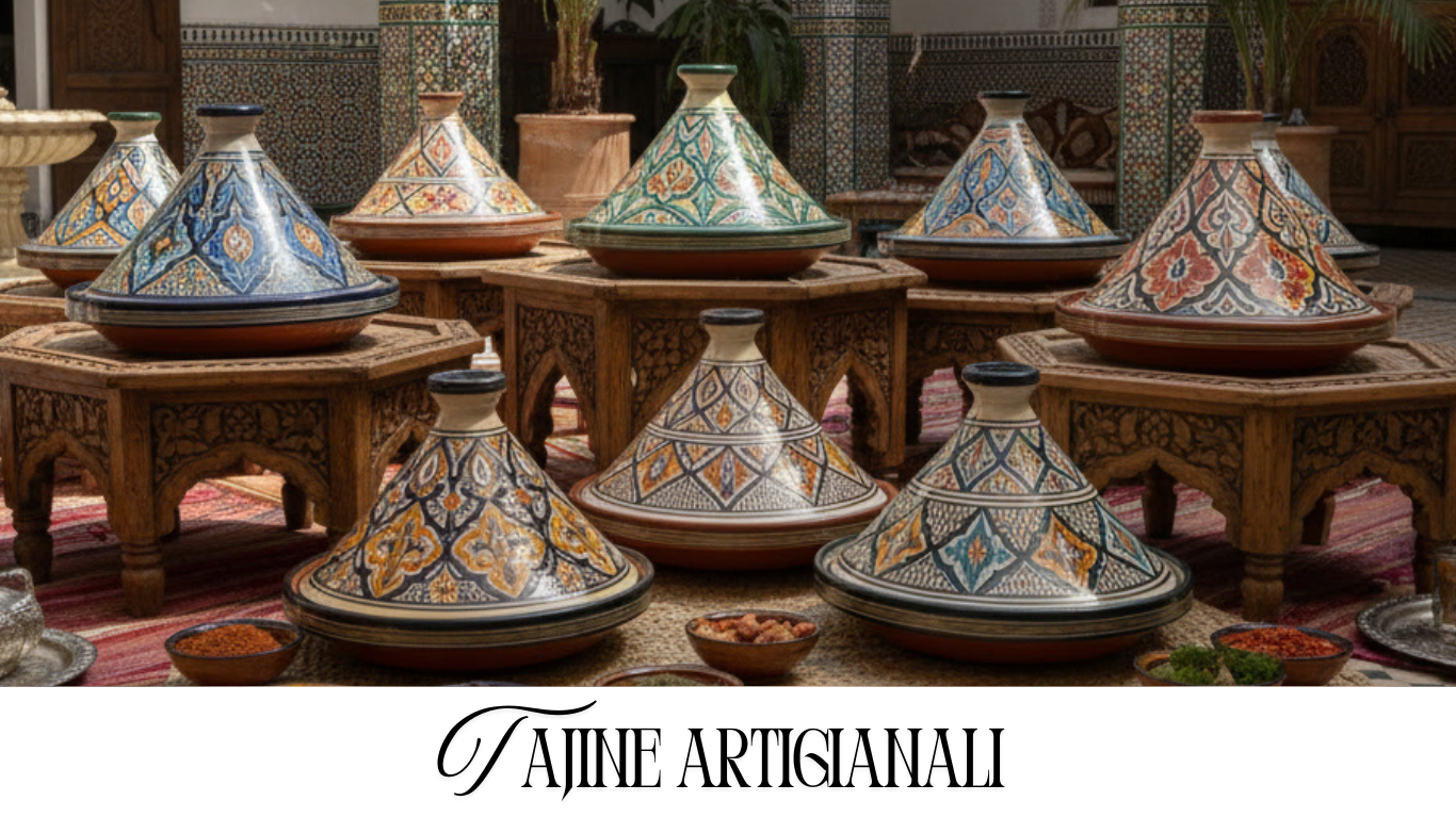 Tajine artigianali marocchini di Safi